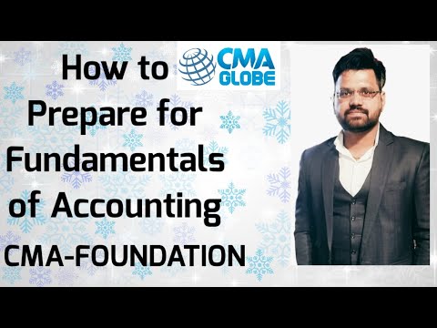 How to prepare fo CMA Foundation ? | Paper-2 Fundamentals of Accounting