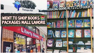 Went to Packages mall  Lahore | Exploring Liberty books shop | #packagesmall #books #youtube