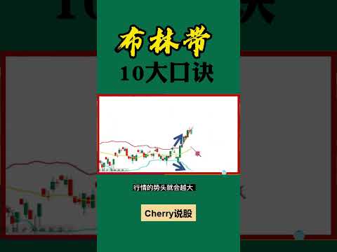 股票买卖 | 用好布林带，记住这10句口诀#shorts#股票#投资#理财