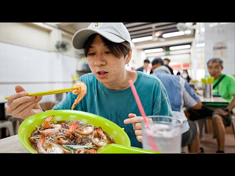 【激ウマ麺】コスパも抜群！シンガポールのお洒落スポットで最強のローカルグルメに出会った…！！