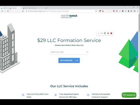 Create An LLC for $29 Walkthrough