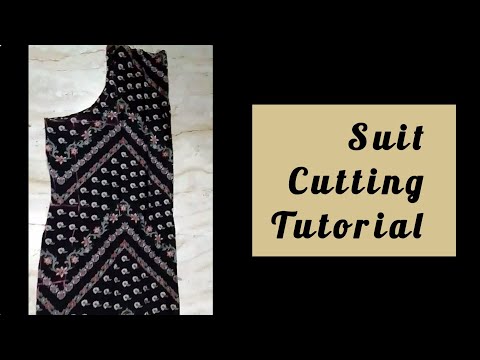 Suit katne ka aasan tarika | baju cutting #trending #suitcutting