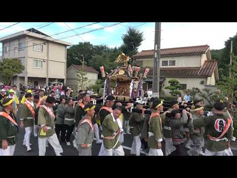 20240915岩走神社伊奈のお祭り神輿渡御