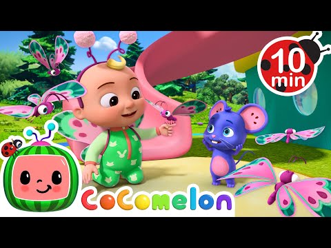 The Butterfly Song | CoComelon Animal Time | CoComelon Kids Songs & Nursery Rhymes