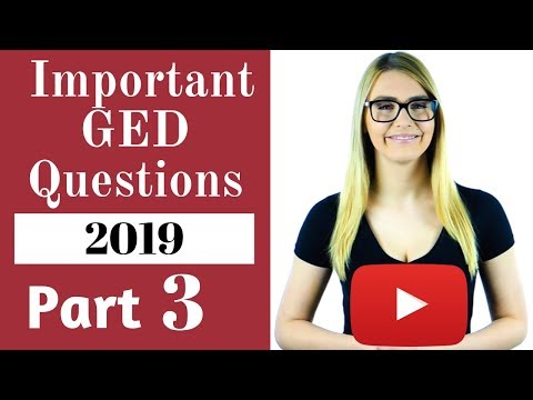 Ged Math 2019 - (Part 3) - Pass the GED with EASE