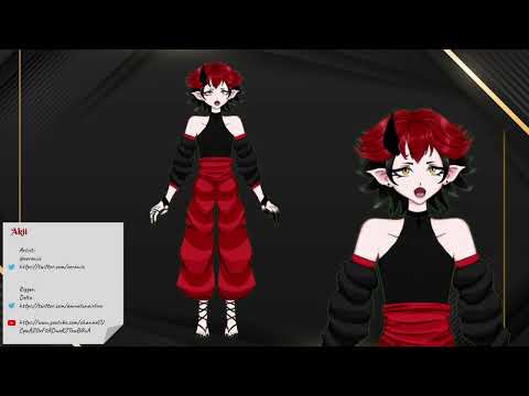 [Live2d Model Showcase] Akii