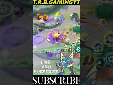 Gyarados Mis KO Streak 5||#T.R.B.Gaming YT#pokemonunite #shortspokemonunite #virl#shorts#gaming