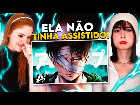 REACT | Levi Ackerman | Minha Última Missão | AniRap | CR Reacts