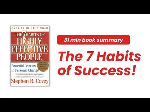 The 7 Habits of Highly Effective People by Stephen R. Covey Audiobook | Book Summary