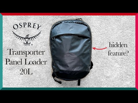 Osprey Transporter Panel Loader 20L Review - Great work bag with a hidden feature?