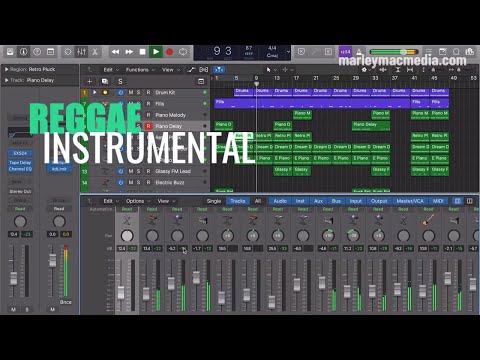 Authentic Reggae Instrumental Beat | Logic Pro X Project - Groovin n Rocking