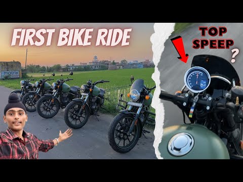 First bike ride || Bullet Standard & RE Meteor 350 Power Test 😦 Raman vlogs