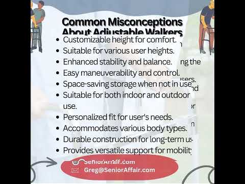 Revolutionizing Mobility: The Benefits of Adjustable Walkers for a Perfect Fit!