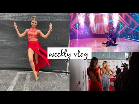 weekly vlog l dwts, vegas, moving, etc.