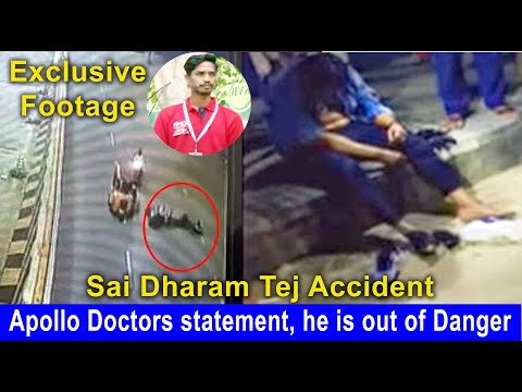 Sai Dharam Tej OUT OF DANGER, Apollo Hospital Doctors gave statement, is under 48 hours observation