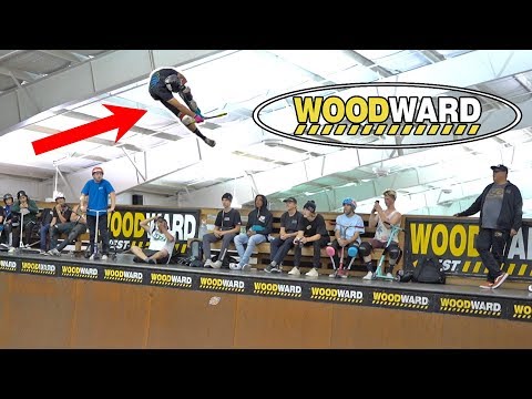 FIRST EVER SCOOTER VERT CONTEST *WOODWARD WEST*