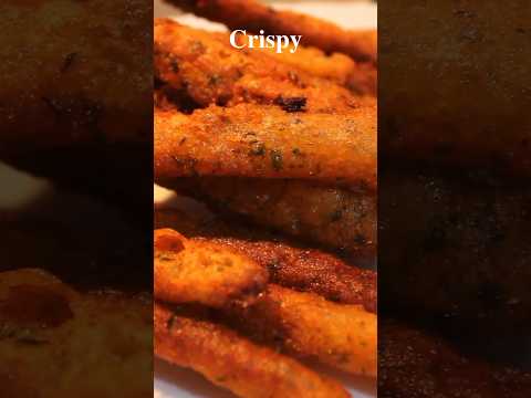 Crispy Potato Recipe! Evening snack for potato lovers! ♥️ #shorts  #easyrecipe #snacks