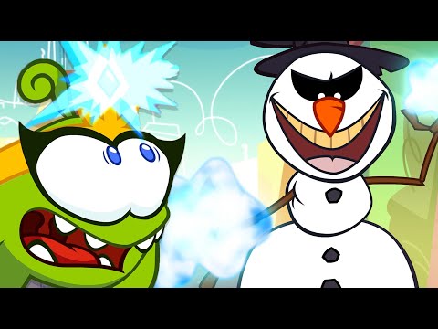 Evil Snowman😈☃️ | Om Nom Stories: Songs & Full episodes! | Monster Cartoon for Kids