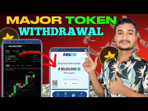 Major Token Withdrawal | Major Listing On Bitget | Major Token claim 🤑