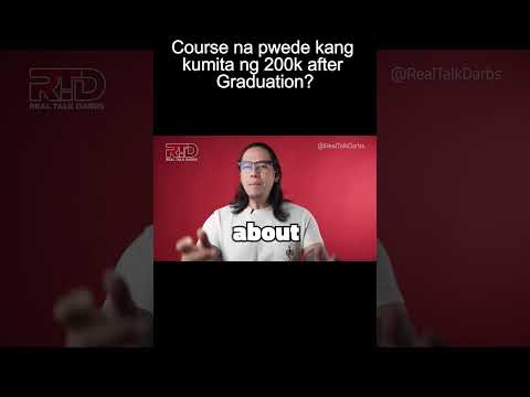 Course na pwede kang kumita ng up to 200k after graduation?  read description