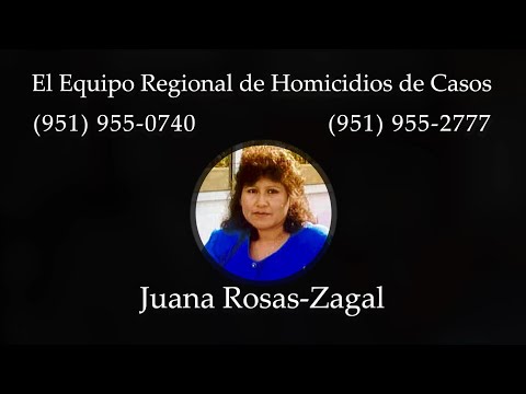 Nueva Información: Víctima Mortal es Identificada como Juana Rosas-Zagal