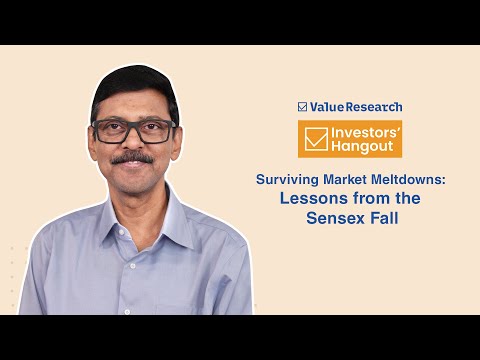 Surviving Market Meltdowns: Key Lessons from the Sensex Falls | Dhirendra Kumar Shares Expert Advice