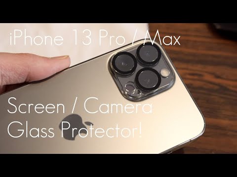 Do CHEAP Amazon glass Screen / Camera Protectors SUCK? - iPhone 13 Pro / MAX - Hands on Review