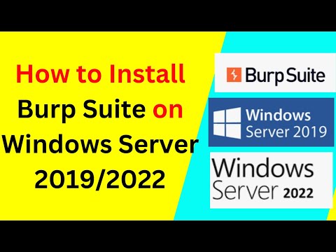 Burp Suite Installation on Windows Servers: Complete Tutorial| Vulnerabilities Scanner|Web Security