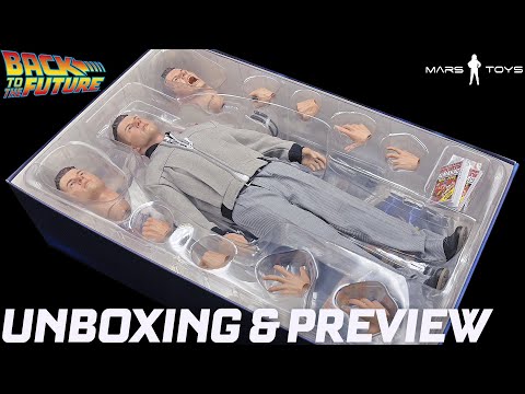 Mars Toys "School Badass" Biff Tannen Back To the Future 1/6 Scale Figure Unboxing & Review