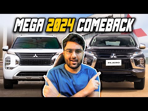 Mitsubishi's 2024 Comeback with Pajero and 4 other SUVs is totally worth it !!