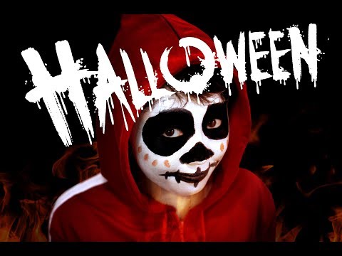 Happy Halloween | 万圣节 | 直男帮我化妆 | 寻梦环游记 米格 | COCO MIGUEL | 万圣节一起鬼混吧