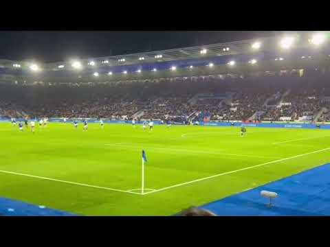 LIMBS & SCENES AS STEVIE BERGWIJN SCORES A 97TH MINUTE WINNER VS LEICESTER CITY