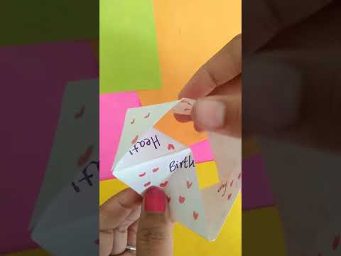 Birthday card making idea || Easy card || Paper card || How to make birhday card