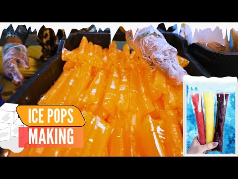 How Ice Popsicle is Made | Making Process of Popsicle | Production Process of Ice Pepsi