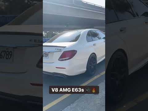 V8 sound 🔊🇹🇼🔥 #mercedes #benz #w213 #amg #e63 #v8