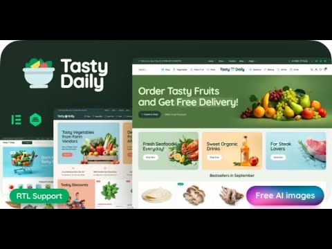 Step-by-Step Installation Guide for Tasty Daily | Grocery Store & Food WooCommerce Theme Setup