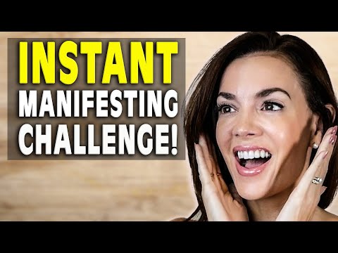 Try This INSTANT Manifesting Challenge!