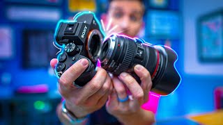 How To Easily Use Canon Lenses with Sony Cameras