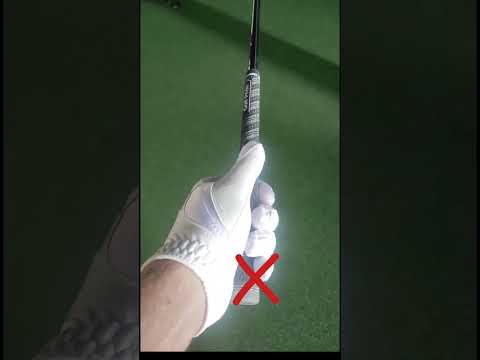 HOW TO GRIP THE GOLF CLUB - Left Hand Hold #shorts