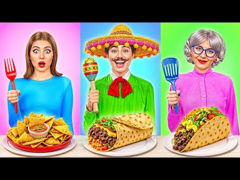 Me vs Grandma Cooking Challenge | Funny Food Hacks by Multi DO Challenge