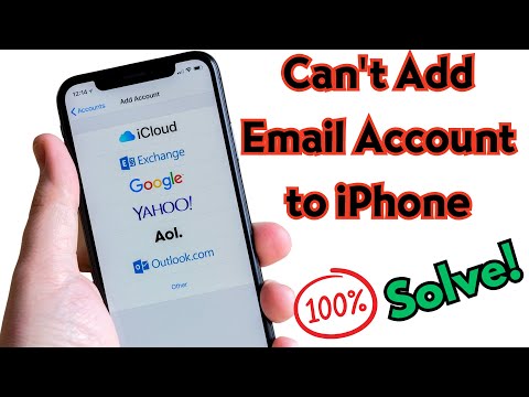 How to Fix Can't Add or Remove Email Account on iPhone