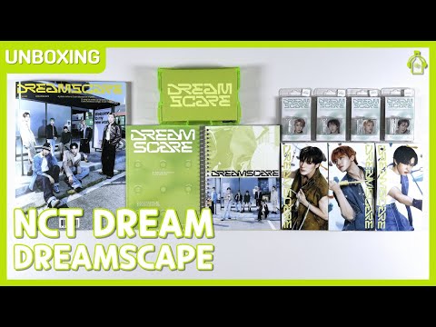 NCT DREAM 'DREAMSCAPE' Standard, DREAMini, Vertical Flip & SMini Versions #Unboxing (12/11/2024)