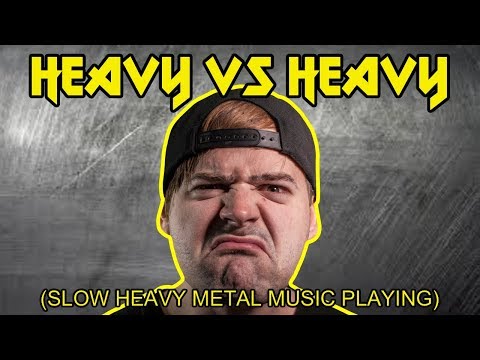 heavy guitar riff vs heavy guitar riff