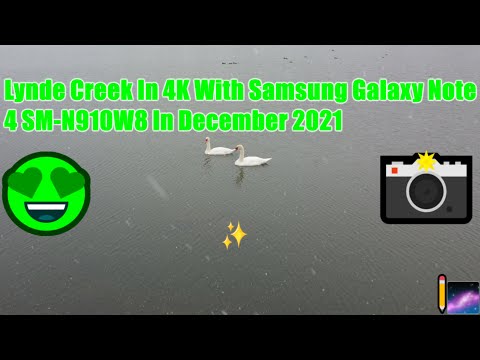 Lynde Creek In 4K With Samsung Galaxy Note 4 SM-N910W8 In December 2021