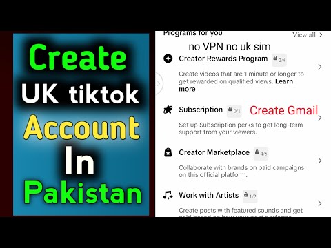 How To Make Uk TikTok Account in Pakistan | USA TikTok Account Kaise Banaye | Make Without VPN