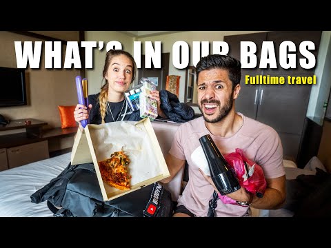 EVERYTHING WE PACK for FULL-TIME TRAVEL (Tips and Tricks!)