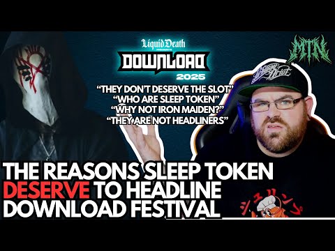 THE SLEEP TOKEN HEADLINING DOWNLOAD FESTIVAL SITUATION IS INSANE!