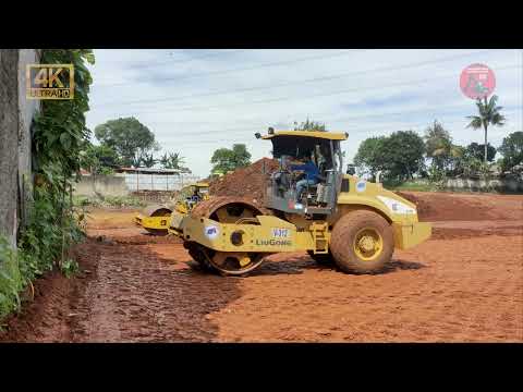 Soil Compaction Activity! Sheepsfoot and Vibro Roller