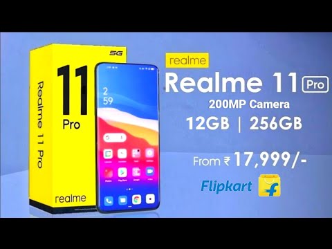 Realme 11 Pro 5G - 8000mAh Battery, 200MP Camera, 12GB Ram, 256GB, Ultra HD, Hand's On Get A Website