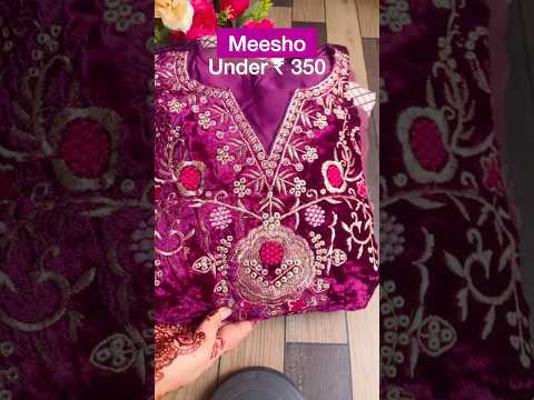 Meesho kurta set #shorts #youtubeshortsvideo #meeshofind #meeshohaul #meeshokurtaset #kurtaset